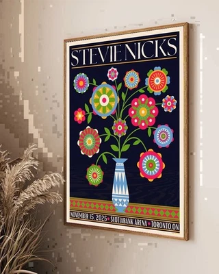 Stevie Nicks Nov 15 2025 In Toronto ON Tour Poster