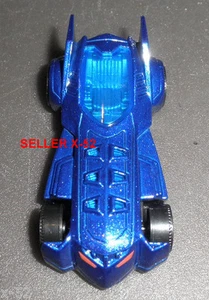 Matchbox MBX Batman Batmobile blue version car DC Universe 1:64 - Picture 1 of 4