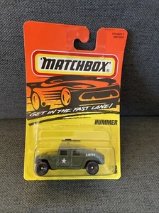 MATCHBOX 1996 #3 Army HUMMER Action System Tyco Toys 1:64 - Picture 1 of 5