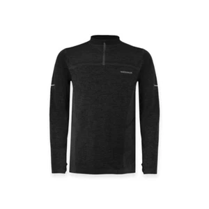 Karrimor Mens Xlite Running Quarter Zip Long Sleeve Sports Training Fitness Gym - Picture 1 of 11