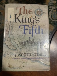 THE KING'S FIFTH / SCOTT O'DELL 1966 First Printing Hardback & DJ Ex-Library - Picture 1 of 13