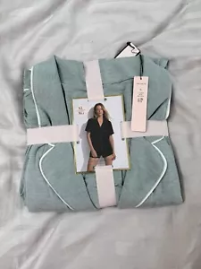 Victoria Secret Turquoise Modal Lounge short Pyjama Set Size XL - Picture 1 of 3