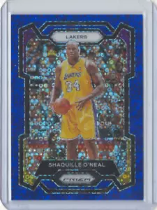 2023 PANINI PRIZM BLUE FAST BREAK #181 SHAQUILLE O'NEAL 59/150 - Picture 1 of 2