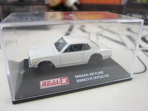 REAL-X - NISSAN SKYLINE 2000GT-R KPGC10 - White - Scale 1/72 Mini Car - FR42 - Picture 1 of 8