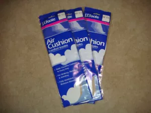 BRAND NEW 3-PACK J. T. Foote Air Cushion Comfort Insoles Size Men's 11 USA MADE - Picture 1 of 6