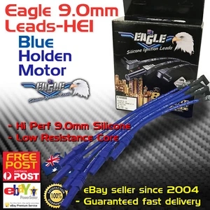 EAGLE 9mm Ignition Spark Plug Leads 6cyl Holden Commodore VC VH VK WB 1980-86 - Picture 1 of 5