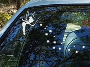 Fairy Dust Tinkerbell Car Sticker Decal Magic Stars Window Laptop Bumper - Picture 1 of 2