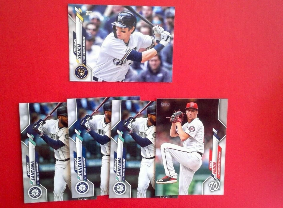 2020 Topps Baseball Cards YOU PICK: Series 1   #1-200; and INSERT CARDS Discount - Image 1 of 1