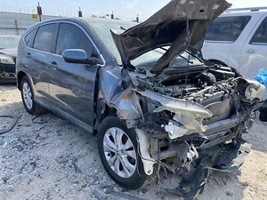 Used Front Center Interior Rear View Mirror fits: 2014 Honda Cr-v w/o automatic - Picture 1 of 24