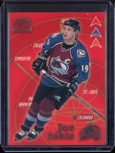 1998-99 Revolution Three Pronged Attack Parallel #24 Joe Sakic 044/299 - Picture 1 of 1