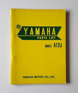 Genuine Yamaha Model AT2L Parts List Inc. CT2 Sup. (1971) - Picture 1 of 8