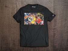 Black Mamba vs GOAT t-shirt Champion Brand limited edition Kobe Jordan new