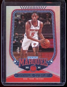 2020-21 Panini Chronicles Marquee Immanuel Quickley RC New York Knicks #264