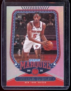 2020-21 Panini Chronicles Marquee Immanuel Quickley RC New York Knicks #264 - Picture 1 of 2