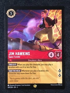 Disney Lorcana Into The Inklands 109 Jim Hawkins - Space Traveler - Legendary - Picture 1 of 1