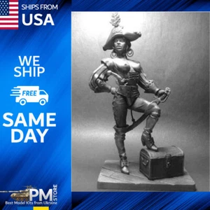 Tin Figure Anne Bonny 1720 year 80 mm Bf-062 The Golden Age of Piracy - Picture 1 of 5