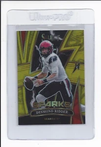 2022 Panini Select Draft Picks Desmond Ridder Gold /10 Sparks #SPDR - Picture 1 of 2