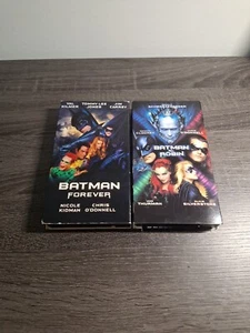 Batman Forever/ Batman &Robin (VHS Tape Bundle) [CAN BE SOLD SEPARATELY] - Picture 1 of 5