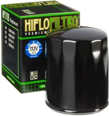 Bote de filtro de aceite Hiflo Black Spin On Premium para Buell Cyclone M2 97-02 Foto 1 de 4