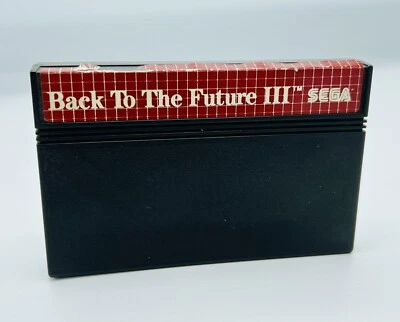 Back To The Future III 3 Sega Master System *Cart Only* - READ DESCRIPTION - Image 1 of 4