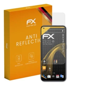 atFoliX 3x Screen Protection Film for OnePlus Nord N100 matt&shockproof - Picture 1 of 8