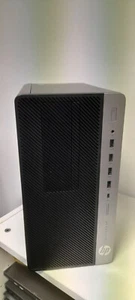PC HP EliteDesk 705 G4 AMD Ryzen 5 Pro 2400G - 8 Go RAM - SSD + HDD - GTX 750 - Photo 1/2
