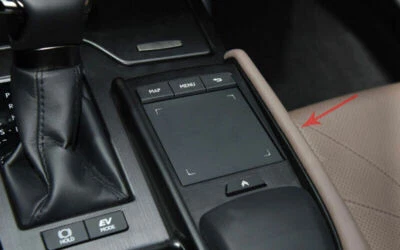 Tira de cambio de marchas para consola central de madera negra para Lexus ES250 300h 350 19-24 Foto 1 de 4