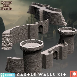 Castle Walls Kit  (28 / 32mm) - Picture 1 of 1
