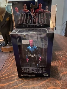 DC Direct Alex Ross Justice League Sinestro Action Figure Series 1 - Picture 1 of 3