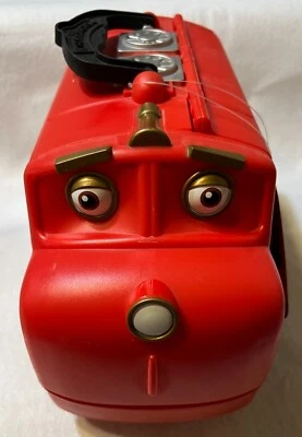 Chuggington Train Cars Carry Case Red WILSON Diecast Toy Storage Learning Curve  - Image 1 of 4