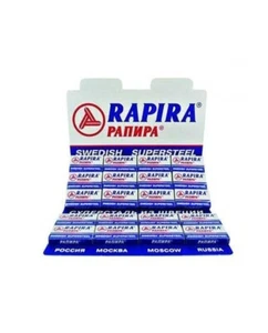 Rapira Double Edge Safety Razor Blades Supersteel - Picture 1 of 3