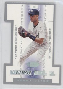 2002 Fleer Hot Prospects We're No 1 Derek Jeter #1WN HOF