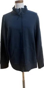 L.L. Bean Fleece Sweatshirt Women XLarge reg. blue Full Zip blue - Picture 1 of 5