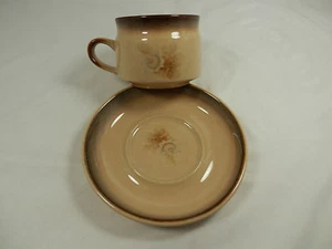 Juego de IMÁGENES de Tazas y Platillos de Denby Inglaterra Bronceado Excelente (Loc 1) - Imagen 1 de 3