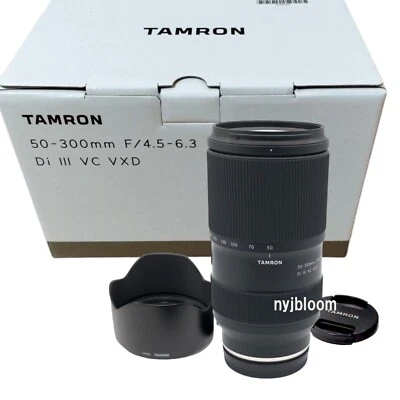 New TAMRON 50-300mm f4.5-6.3 Di III VC VXD Lens -Sony E Mount  (A069)  - Image 1 of 4