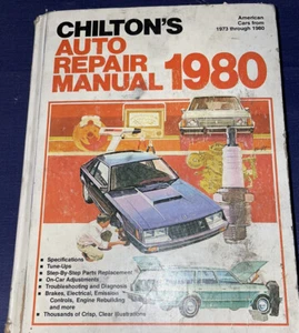 Chilton's Auto Repair Manual American Cars From 1973 Through 1980 #6850 HC - Picture 1 of 4