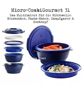 🍀Tupperware Micro-CombiGourmet 3L Dampfgarer SET🍀NEU - Bild 1 von 1