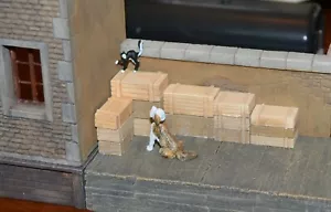 Produits MP Wood Crates 20pcs 1/35 Scale Dioram crate Caisse Bois # 3513 - Picture 1 of 2