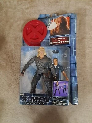 2000 Toy Biz Marvel X-MEN Movie Tyler Mane Sabretooth Action Figure  - Image 1 of 4