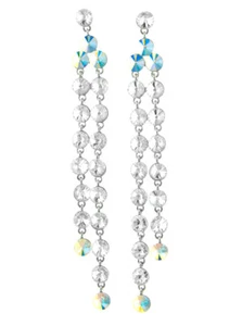 💖🌟Helen's Heart 5488 AB Swarovski Crystal Earrings🌟💖 - Picture 1 of 1
