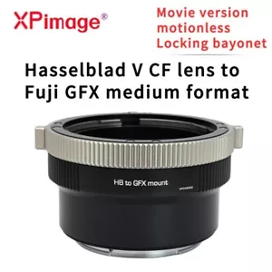 Adaptador de bloqueo XPIMAGE para lente de montaje Hasselblad HB para cámara de montaje Fuji GFX - Imagen 1 de 6