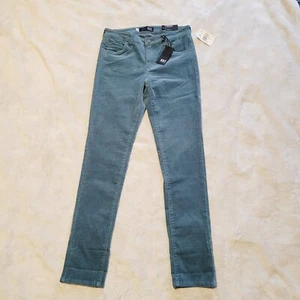 KUT from the Kloth Pants Womens Size 00 Catherine Boyfriend Corduroy Spruce NWT - Picture 1 of 16
