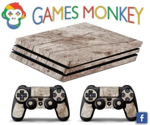 Skin kompatibel für PS4 PRO - NATÜRLICHES HOLZ - Abdeckung Adhesive Vinyl HD - Bild 1 von 1