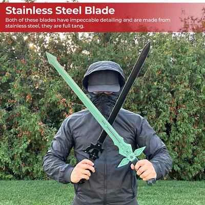 Dark Repulser Dual Blades Elucidator Combo - Sword Art Online Inspired - Image 1 of 4