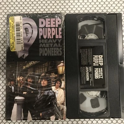 Deep Purple Heavy Metal Pioneers [Video]  vintage VHS, Sep-1991, Atco Video - Image 1 of 4