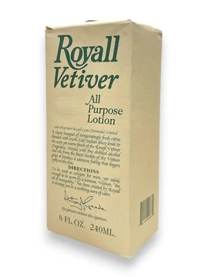 Loción multiusos Royall Vetiver de Anthony Gaade (8 fl. oz / 240 ml) nueva Foto 1 de 2