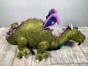 Manhattan Toy Company Bartholomew Royal Renaissance Green Plush Toy Dragon  - Picture 1 of 22