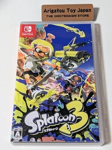 Splatoon 3 Nintendo Switch With Case From Japan - Picture 1 of 3