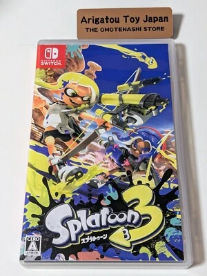 Splatoon 3 Nintendo Switch With Case From Japan - Image 1 of 3