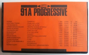TELEGENICS 91A Progressive V/A VHS NTSC COCTEAU TWINS Sundays JANES ADDICTION - Imagen 1 de 1